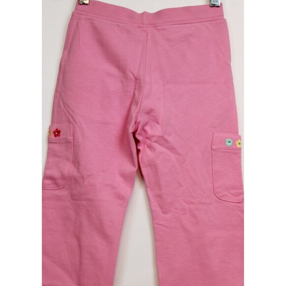 NEW 2007 Gymboree Spring Rainbow Yoga Pants 10 Flower Embroidery Pockets Lounge - Picture 5 of 6